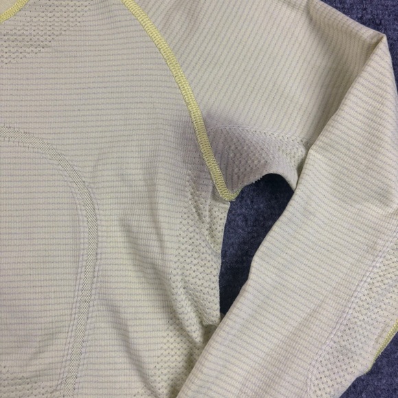 LULULEMON Women’s Yellow Long Sleeve Swiftly Shirt Athletic Shirt size: 4 - Picture 6 of 10